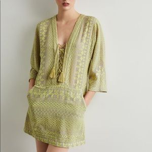 BCBG Milana Embroidered Dress